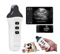 Wireless Color Doppler Ultrasound Machine 6.0MHZ Micro-Convex Probe, Wireless Ultrasound Machine for Android and iOS, Handheld Ultrasound Scanner for Cat, Dog, Smal Animals