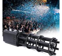 Wireless Confetti Launcher Cannon Electric Confetti Cannon Professional Confetti Shooter Confetti Concierge Flowers Atmosphere Gun for Special Event Parties Club Concerts