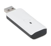 Wireless Controller Adapter Converter for, Controller, Compatible with PC, Steam Deck, Support Turbo and Key Mapping (White)