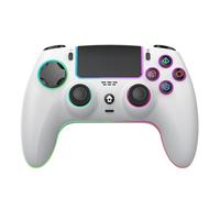 Wireless Controller Compatible with PS-5/Pro/PC/MAC/iOS/Android10/Steam Deck, Gamepad with 7 Colors RGB Lighting/Dual Vibration/Turbo/Programmable/Headset Jack/6 Axis Gyro Sensor/1500 mAh Battery