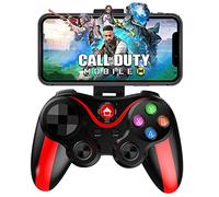 Wireless Controller for iPhone, Megadream MFi Bluetooth Mobile Game Gamepad Joystick for iOS/Android, iPhone 15 14 13/Mini/Pro Max/12/11, for Samsung Galaxy, Nokia, OPPO, Google, Direct Play-Red