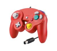 Wireless Controller For Ni&nt&en&d Ga&me&cu&be Accessories Controller for NGC Joystick Replacement Classic Game Control for wii GC Port Wired(Red)