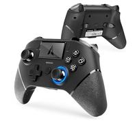 Wireless Controller for PS4 Pro/Slim/PC, PS4 Controller Pro Gamepad with ALPS Joystick Hall Trigger Dual Vibration Mapping Button for PlayStation 4 DualShock 4[1 Pcs]