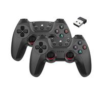 Wireless Controller Wireless Gamepad Gaming Control Video Game Pad Controller For Mobile Android Cell Phone PC TV Box Joystick Gamer Cellphone(Blackone)