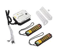 Wireless Crane Remote Control Industrial Anti Drop Electric Hoist Remote Controller for Cranes Conveyors ABS Material YU 10D Model (AC24V)