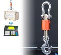 Wireless Crane Scale 6600lb with Built-in Printer, Industrial Digital Hanging Scale for Warehouse, Labels Included