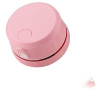 Wireless Desktop Vacuum Cleaner Portable Handheld Mute for Office Home Keyboard(16606 Pink)