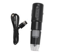 Wireless Digital Microscope,Portable and Rechargeable WiFi USB Digital Handheld Microscope,High Definition Digital Microscope,with 8 LED Lights for Observing