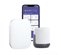 Wireless Digital Rain Gauge Smart Rain Sensor for RAINPOINT Systems Outdoor Weather Station with HomGar App Remote Monitoring Freeze-Proof Design Real-Time Data Upload(B)