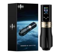 Wireless Direct Drive Tattoo Pen Machine - Rotary Tattoo Gun with Color Screen and 1800mAh Battery, 4.0-12V Adjustable Voltage 3.5mm Stroke for Professional Tattoo Artists