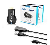 Wireless Display Adapter, 4K 1080P HDMI WiFi Mobile Screen Mirroring Receiver Dongle for i-Phone Mac i-OS Android to TV Projector Support Miracast Airplay DLNA