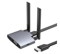 Wireless Display Adaptor - 1080p Wireless HDMI Display Dongle Adapter, Wireless HDMI Transmitter, Wireless Hdmi Extender, Plug and Play, for Laptop, PC, Smartphone to HDTV Projector Monitor