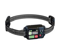 Wireless Dog Fence System with GPS Collar Circular Border for Safe Outdoor Use up to 2000 m Range (Black, 22 x 10 x 5 cm)