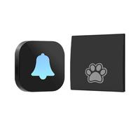 Wireless Dog , Weatherproof Electrical Communication Equipment, Bell for House Training - For Medium and Older Dogs, Busy, Professional, Large Breeds Home