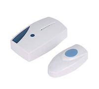 Wireless Doorbell 36 Chime Cordless Waterproof Door Ring Kit Digital LED Light Portable 100m Range 32 Tunes Remote Control