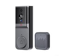 Wireless Doorbell Camera, Intelligent Video Doorbell with Infrared Light, Real-time Viewing On The APP, Remote Wake-up and Remote Intercom