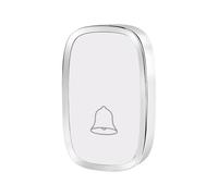 Wireless Doorbell, Cordless Door Bell with 300M/1000FT Long Range, Twin Wall Plug-in Electric Door Chime Kit with 36 Melodies Ringstones, 4 Levels Volume, Blue Light Battery Operated Doorbell for Home