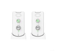 Wireless Doorbell, Long-Range 1000m Two-Way Audio Intercom for Home Entry Communication, Built-In Battery and Weatherproof Outdoor Unit for Villas and Multi-Storey Houses(white)