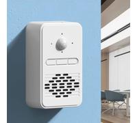 Wireless Doorbell Motion Sensor with 20 Customisable Greetings Rechargeable for battery Long Range PIR Detector for Home Security Driveway System