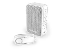 Wireless Doorbell With Volume Control - 6 Melodies - 150m Range - White - DC313N