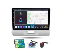 Wireless Double DIN Car Stereo for Suzuki Hustler 2014-2019, Android 13, 9" QLED Display, CarPlay & Android Auto, Built-in WiFi 4G, Bluetooth 5.0, GPS, DSP, FM RDS, Split Screen.