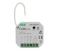 Wireless double relay bistable for FW FW-R2P-P socket