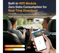 Wireless Drive Recorder | Smart App Remote Wide Viewing Angle | Drive Recorder For Car | For Pickup Trailer RV Truck Automotive Sedan