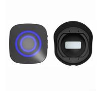 Wireless Driveway Alarm with 360° Rotation Sensor, IP44 Waterproof Outdoor Motion Detector, 200m Range Induction Doorbell for Home Security, Villa, Warehouse and Animal for ACCESS Areas Monitoring(One