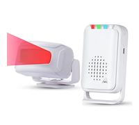 Wireless Driveway Alert Motion Alarm Outside Weatherproof DIY Home Security Motion Sensor Detector Doorbell Chime Kit for Gardens, Sheds & Outdoor Security, Office, Elderly, Visitor Bell