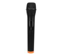 Wireless Dynamic Microphone with Receiver for Karaoke and Live Streaming Portable Easy Use ABS Material 1 Unit