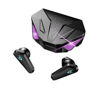 Wireless Ear Buds, Wireless Game Earbuds, 2.72x1.73x0.98 Inches Headphones with Battery Display Light Mode Low Latency for Phone, Sports, Games, Work, Running, Gym, Color Black