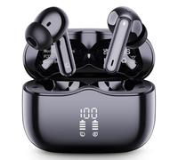 Wireless Earbuds, 2026 Bluetooth 5.4 Headphones in Ear with HiFi Stereo, Bluetooth Earphones with 4 ENC Noise Cancelling Mic, 40H Playtime, LED Display, IP7 Waterproof Bluetooth Earbuds, Light, USB-C