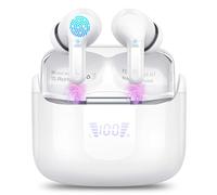 Wireless Earbuds, 2026 Hi-Fi Stereo Bluetooth 5.4 Headphones, 50+Hrs Deep Bass MiNi Ear Buds, 4 ENC Noise Cancelling Mic Earphones, IP-X7 Waterproof USB-C Headset Android iOS for Sport Gym Running