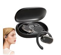 Wireless Earbuds - ABS Material, Over Ear Headphones With Earhooks, Noise Canceling Workout | Perfectly Great For Gym, Water Resistant