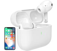 Wireless Earbuds, AirBuds Pods Headphones with 48H Playtime HiFi Stereo Deep Bass, USB-C Fast Charging & Touch Control, IPX7 Waterproof & ENC Noise Cancelling Mic Earphones for Android/Air/Pods/IOS