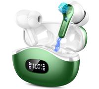 Wireless Earbuds, Bluetooth 5.3 Headphones In Ear Earphones 4 ENC Noise Cancelling Mic Headphones with HIFI Stereo, 40H Playtime, Type-C Charging Case, IP7 Waterproof Running Ear buds