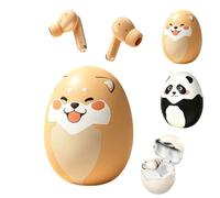 Wireless Earbuds Bluetooth 5.4 Headphones,Fun In-Ear Eggshell Ear Buds,B