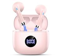 Wireless Earbuds, Bluetooth 5.4 Headphones, in Ear Earphones with 4 ENC Noise Cancelling Mics, 40H Playback HiFi Stereo Earbuds with Mini Case, IP7 Waterproof Ear Buds with USB C Charging, LED Display