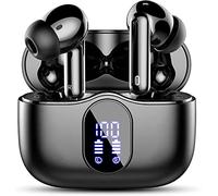 Wireless Earbuds, Bluetooth 5.4 Headphones In Ear with 4 ENC Noise Cancelling Mic, Btootos New Bluetooth Earbuds Mini Deep Bass Stereo Sound, 36H Playtime LED Display Wireless Earphones IP7 Waterproof