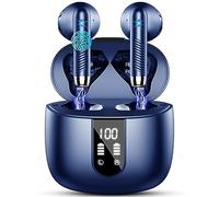 Wireless Earbuds Bluetooth 5.4 Headphones NEW Wireless Headphones with 4 ENC Mic, 56H Bluetooth Earphones in Ear Noise Cancelling Deep Bass, Mini Ear Buds Bluetooth Earbuds IP7 Waterproof LED Display