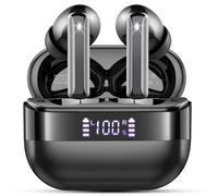 Wireless Earbuds, Bluetooth 5.4 Headphones with 4 ENC Mics HiFi Stereo, NEW Bluetooth Earbuds Noise Cancelling, Ear buds 48H Playtime in Ear Earphones, IP7 Waterproof USB-C Fast Charge, LED Display