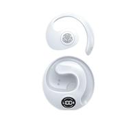 Wireless Earbuds Bluetooth Headphones, Open-type Small Coconut Sport Ear-hook Headset,9D Stereo LED Power Display Cordless in-Ear Earphones for Most Cell Phone