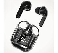 Wireless Earbuds Bluetooth with Active Noise Cancellation - High-Fidelity Stereo In-Ear Headphones, Transparent Design, USB-C Rechargeable, Fast Charge, Comfortable Earpads for Sports & Daily Use
