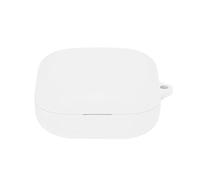 Wireless Earbuds Case Cover For Shokz OpenFit Earphones, Shockproof Anti Lost Silicone Headphone Shell Ear Buds Cover Case (White)