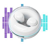 Wireless Earbuds Comfort, Noise Cancelling Headphones, 1.2in Electronics Accessories, Lightweight Ergonomic Design, Portable Sound for Running, Sleeping, Offices, Cycling, Commuting, Studying