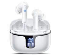 Wireless Earbuds, Ear buds Bluetooth 5.3 Headphones In Ear with 4 ENC Noise Cancelling Mic, 2025 Bluetooth Earphones 40H Playtime Deep Bass Stereo,Wireless Earphones IP7 Waterproof/USB-C/Touch Control