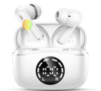 Wireless Earbuds, Ear Buds Bluetooth 5.4 Headphones 2025 with ENC Noise Cancelling, Bluetooth Earphones 48H Playtime Wireless Earphones HiFi Stereo, in Ear Headphones IP7 Waterproof/USB-C Fast Charge