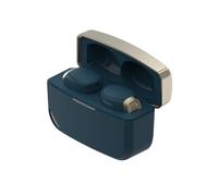 Wireless Earbuds Earphones Genki Waveform Dual Stream Pairing Gaming Blue Gold