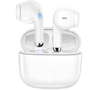 Wireless Earbuds for iPad 10th Generation Bluetooth 5.3 Headphones for iPhone 16 15 Pro iPad Pro 13 M4 iPad Air 11 M2 with Mic HiFi Stereo Sound Headphones Touch Control Noise Reduction
