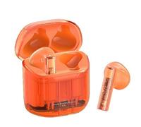 Wireless Earbuds For Samsung Galaxy S24 FE Plus Ultra/A17 A16 A15 A35 A55/A14/A34/A54/A13 5G/A12, IPX4 Clear True Wireless 5.3 Stereo Music Lightweight Sport In Ear Earphones Headphones (ORANGE)